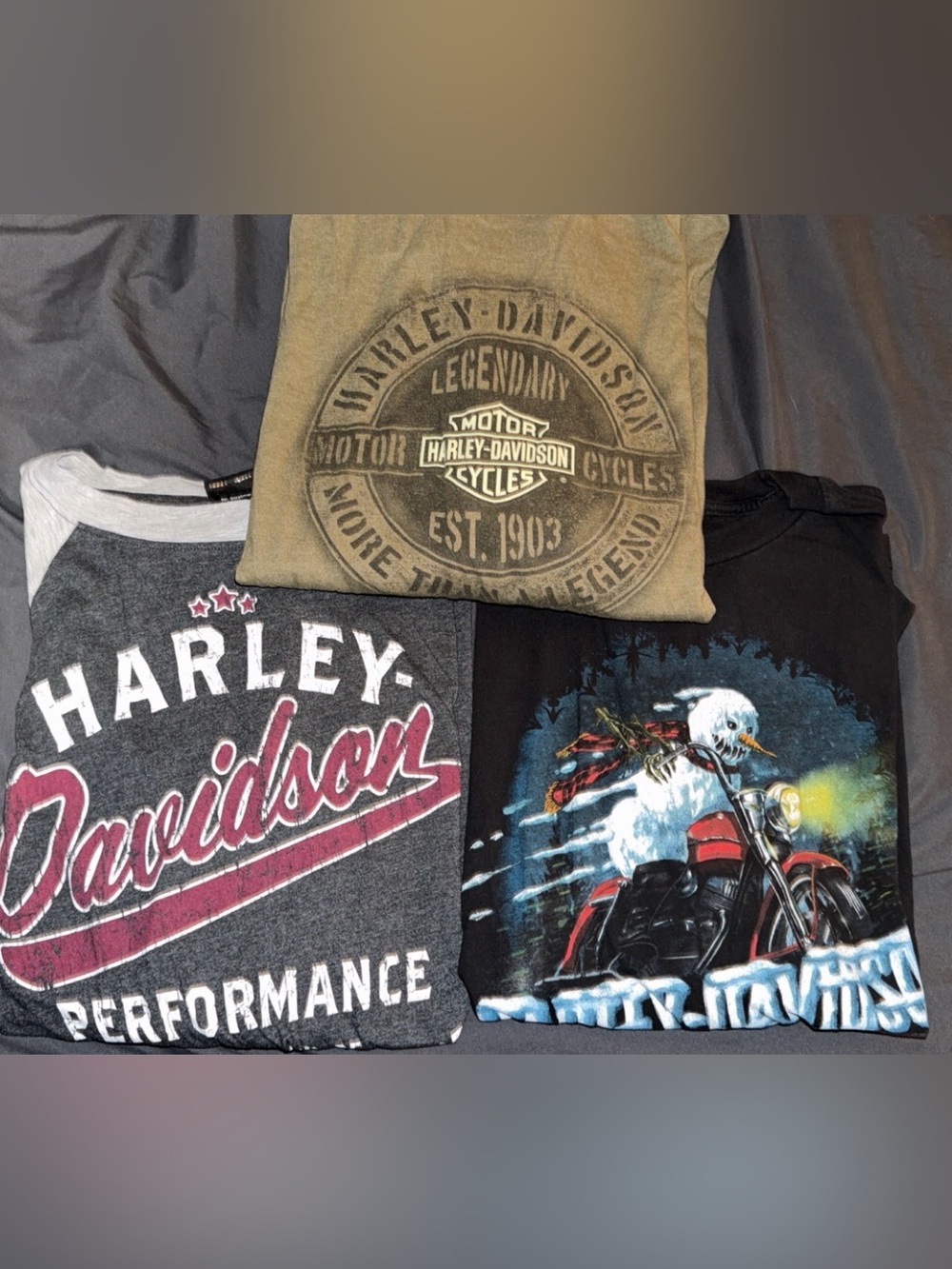 Harley-Davidson Men’s City Branded Long Sleeves